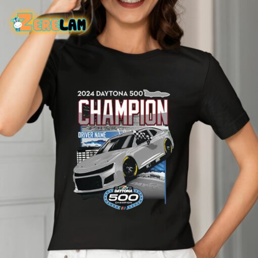 William Byron Checkered Flag Sports 2024 Daytona 500 Champion Shirt