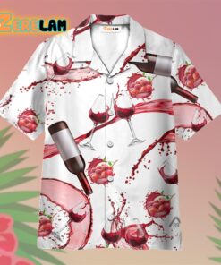 Wine Red Wine Chill Tonight Hawaiian Shirt