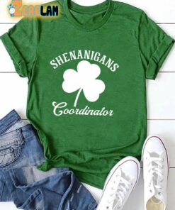 Women’s Shenanigans Coordinator St Patrick’s Day Shirt