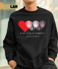 Your Love Is Freedom Julian Lennon Shirt 3 1