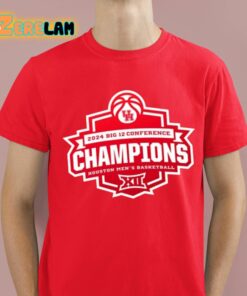 2024 Big 12 Conference Champions Houston Men’s Basketball Xii Shirt