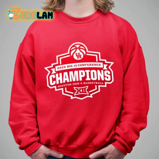 2024 Big 12 Conference Champions Houston Men’s Basketball Xii Shirt
