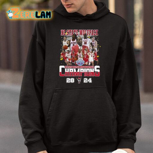 2024 Wolfpack Mens Basketball Champions Shirt