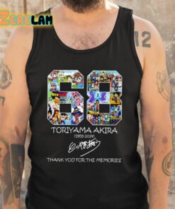 68 Toriyama Akira 1955 2024 Thank You For The Memories Shirt 6 1