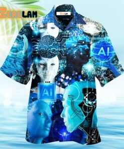 AI In Modern Life Hawaiian Shirt