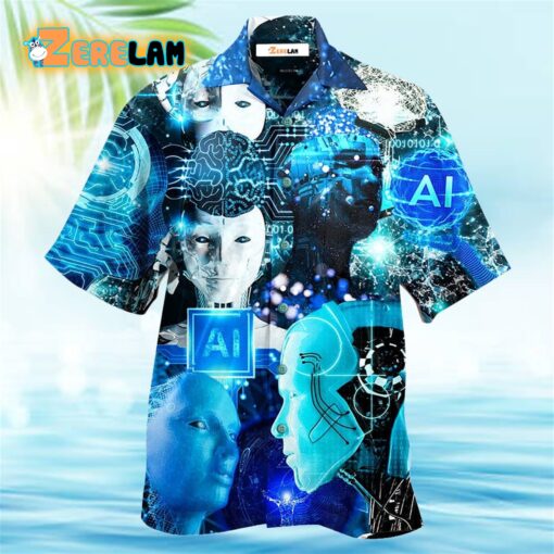 AI In Modern Life Hawaiian Shirt