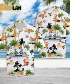 Akita Vacation Hawaiian Shirt