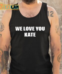 Alexander Mcqueen We Love You Kate Shirt 6 1