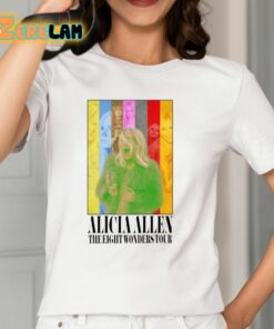 Alicia Allen The Eight Wonders Tour Shirt