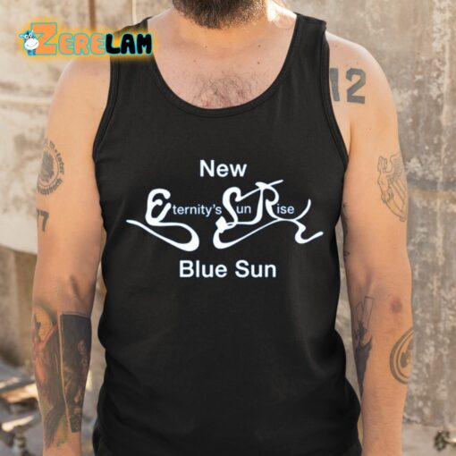 Andre Lauren Benjamin New Eternity’s Sunrise Blue Sun Shirt