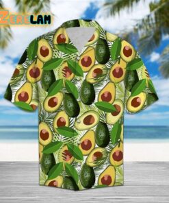 Avocado Tropical Hawaiian Shirt