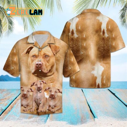 Awesome American Pit Bull Terrier Hawaiian Shirt