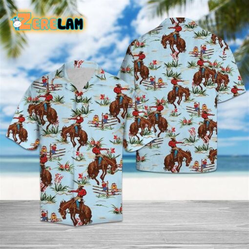 Awesome Cowboy Hawaiian Shirt