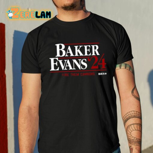 Baker Evans ’24 Fire Them Cannons Shirt