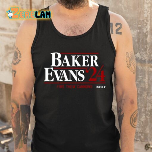 Baker Evans ’24 Fire Them Cannons Shirt