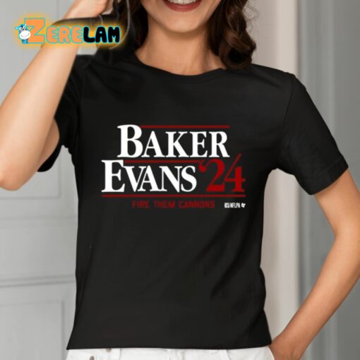 Baker Evans ’24 Fire Them Cannons Shirt