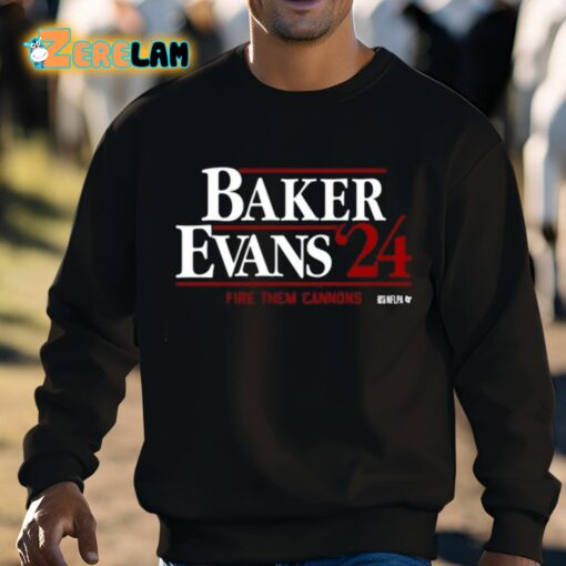 Baker Evans ’24 Fire Them Cannons Shirt