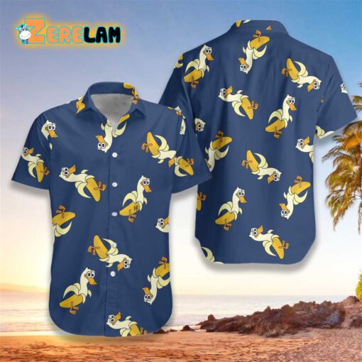 Banana Duck Funny Hawaiian Shirt
