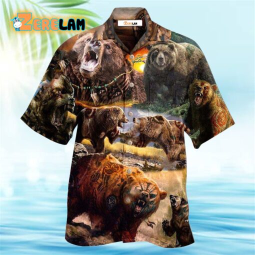 Bears Keep The Native Spirit Hawaiian Shirt