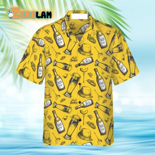 Beer Bottle Hawaiian Shirt