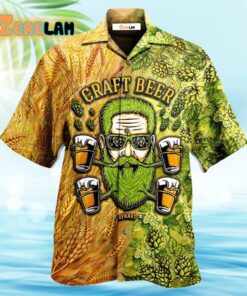Beer Drink First Think Later Hawaiian Shirt