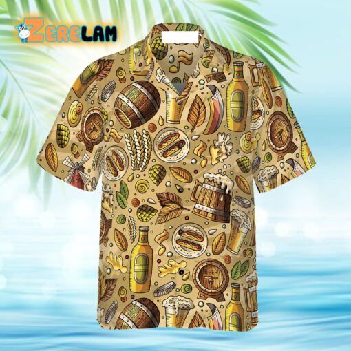 Fest Seamless Beer Hawaiian Shirt