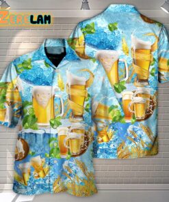 Beer Make Me Happy Hawaiian Shirt
