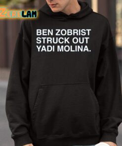 Ben Zobrist Struck Out Yadi Molina Shirt 9 1
