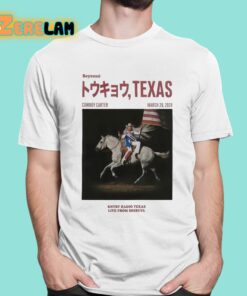 Beyonce Cowboy Carter Texas Kntry Radio Texas Live From Shibuya Shirt 16 1