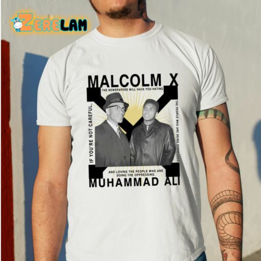 Bht Malcolm X Muhammad Ali Shirt