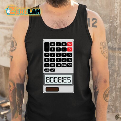 Boobies Calculator Icon Shirt