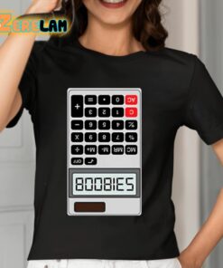 Boobies Calculator Icon Shirt 7 1