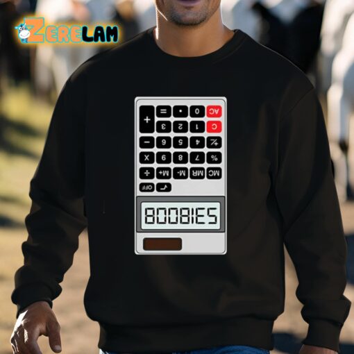 Boobies Calculator Icon Shirt