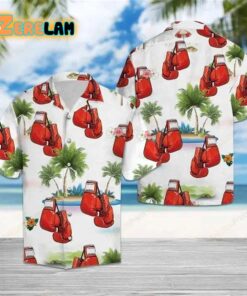 Boxing Lover Red Hawaiian Shirt