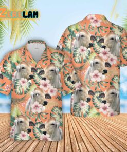 Brahman Summer Happiness Floral Farm Hawaiian Shirt