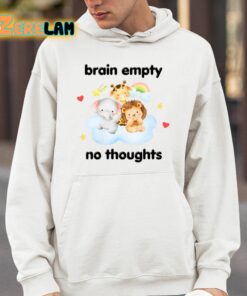 Brain Empty No Thoughts Shirt 14 1