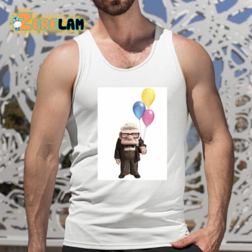 Bri Lewerke Carl Fredricksen Holding Balloons Shirt