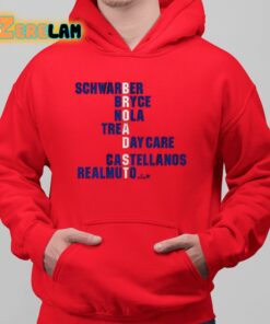 Broad St Schwarber Bryce Nola Trea Day Care Castellanos Realmuto Shirt 6 1