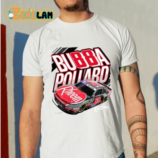 Bu88a Pollard Jr Motorsports Rheem Car Shirt