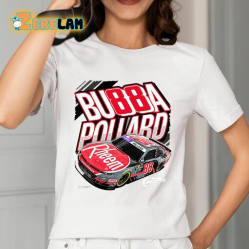 Bu88a Pollard Jr Motorsports Rheem Car Shirt