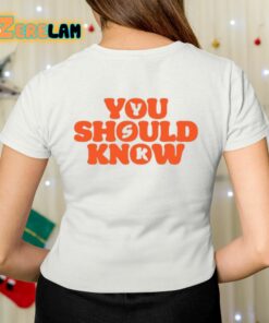 Bubble Ysk You Should Know Shirt 7 1