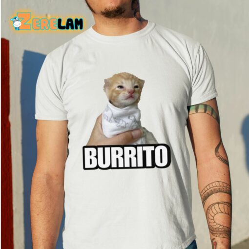 Burrito Cat Cringey Shirt