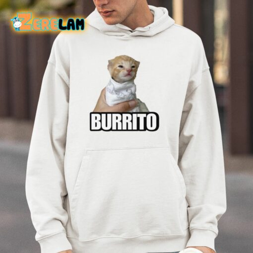 Burrito Cat Cringey Shirt