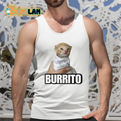 Burrito Cat Cringey Shirt