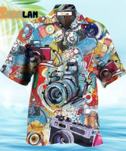 Camera It’s A World Of Cameras Hawaiian Shirt