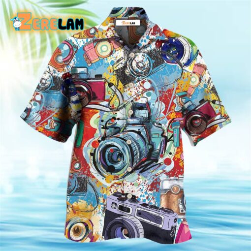 Camera It’s A World Of Cameras Hawaiian Shirt