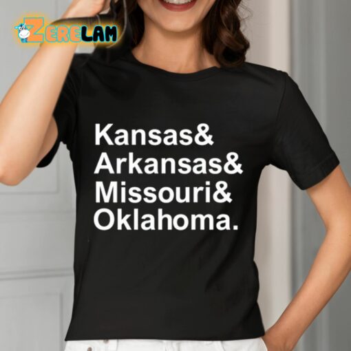 Cami Henning Kansas And Arkansas And Missouri And Oklhoma Shirt