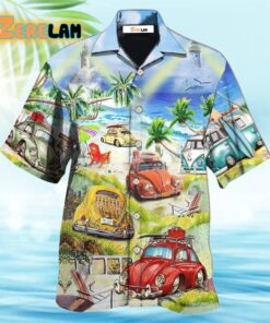 Camping Life Style Love Beach Hawaiian Shirt