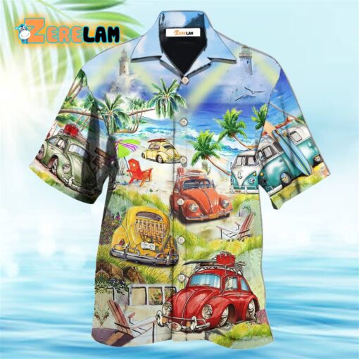 Camping Life Style Love Beach Hawaiian Shirt