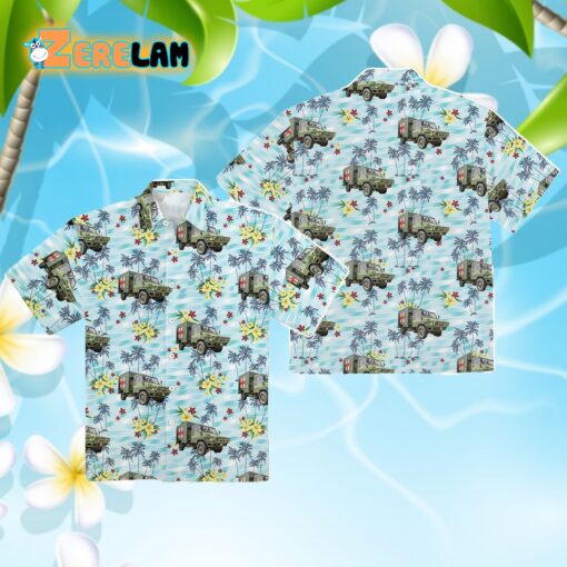 Canadian Army Lsvw Hawaiian Shirt